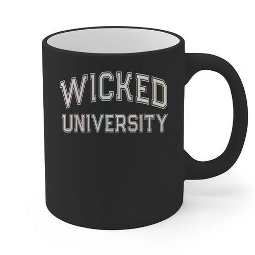 Silly WICKED UNIVERSITY Introvert Salem 1692 Senior 2025 Graphic Print Coffee Mug - Raresse