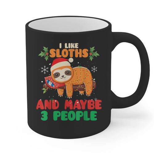 Sloth For Sloth Lover Men Women Kids Introverts Graphic Print Coffee Mug - Raresse