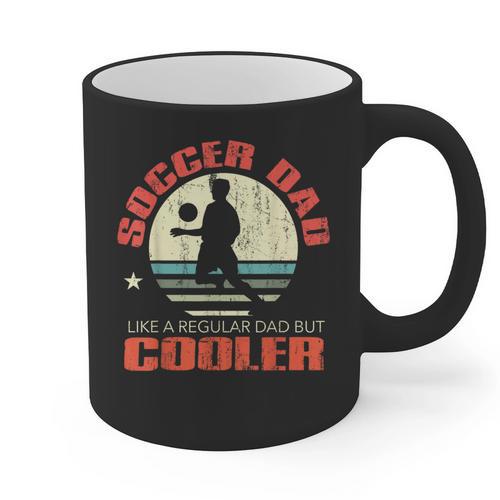 Soccer Dad Player Fan Best For Men Graphic Print Coffee Mug - Father's Day Fun