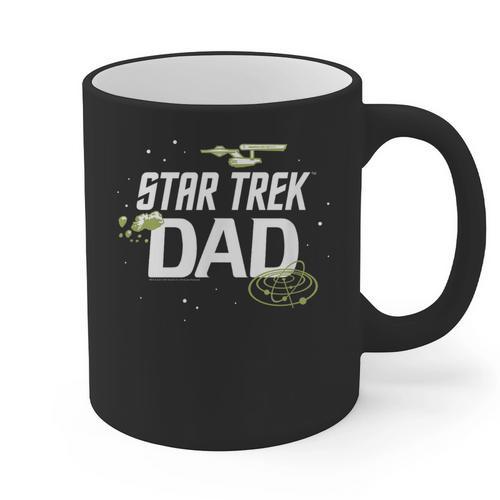 Star Trek Father's Day Star Trek Dad Icons Graphic Print Coffee Mug - Father's Day Fun