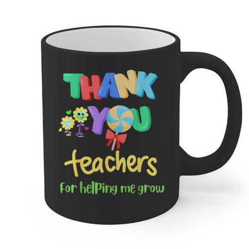 Thank You Teacher Appreciation Graduation Men Women Kids Graphic Print Coffee Mug - Best Gift Smart