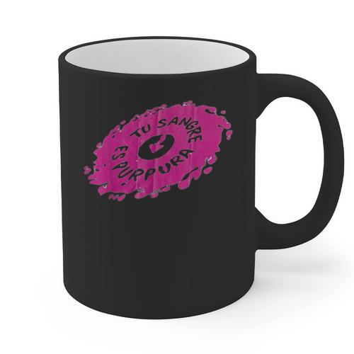 Tu Sangre Es Purpura Mexican Nostalgia Graphic Print Coffee Mug - Figerry
