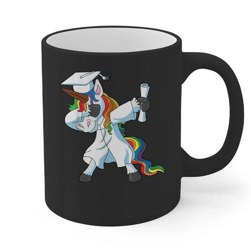 Unicorn Student Graduation 2022 Boys Girls Teenagers Teen Graphic Print Coffee Mug - Best Gift Smart