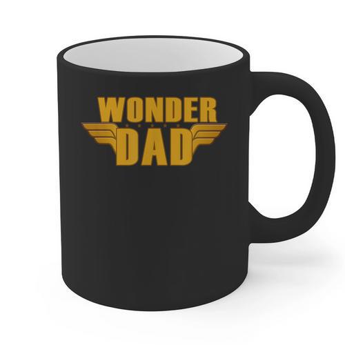 Wonder Dad Graphic Print Coffee Mug - Father's Day Fun