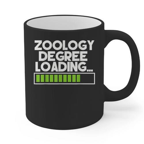 Zoology Degree Loading Zoologist Graduation Student Tee Graphic Print Coffee Mug - Best Gift Smart