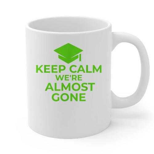 2018 Graduation Red Green High School Color Graphic Print Coffee Mug - Best Gift Smart