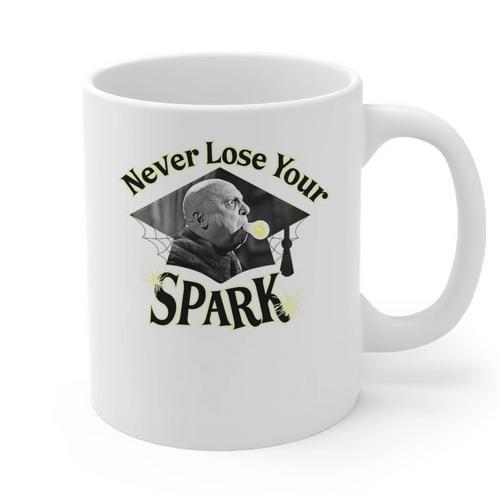 The Addams Family TV Series – Uncle Fester Graduation Spark Premium Graphic Print Coffee Mug - Best Gift Smart