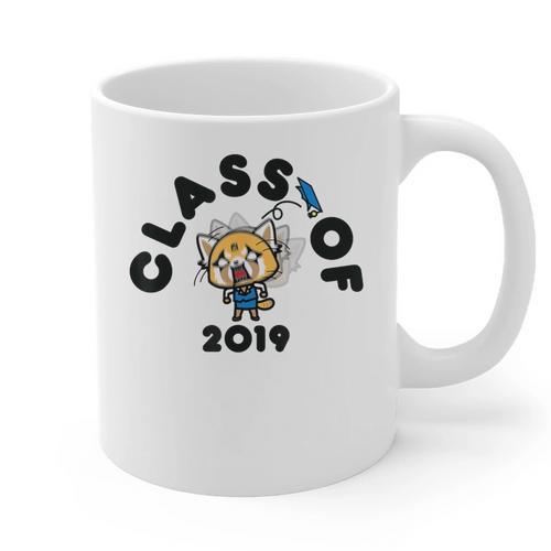 Aggretsuko Class Of 2019 Graduation Seniors Graduate Graphic Print Coffee Mug - Best Gift Smart