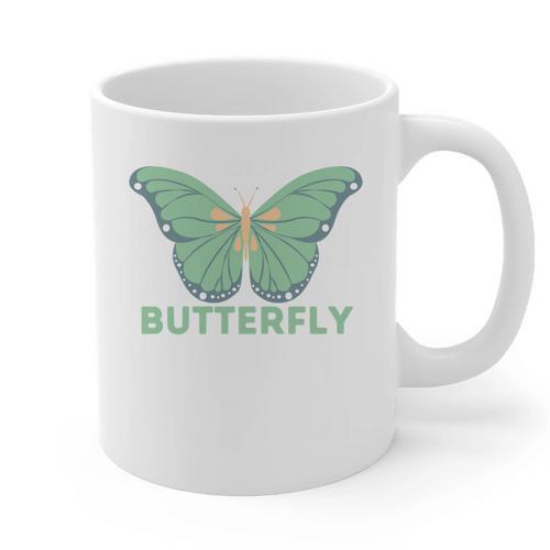 Anti-Social Introvert Butterfly Graphic Print Coffee Mug - Raresse