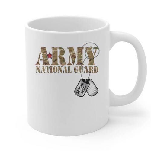 Army National Guard Mom Army National Guard Graduation Mom Graphic Print Coffee Mug - Best Gift Smart
