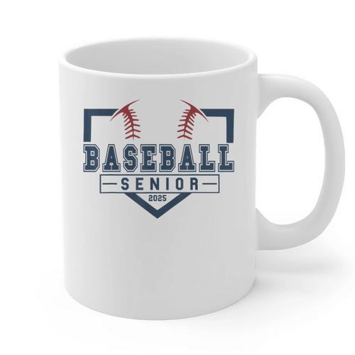 Baseball Senior Night Baseball Senior 2025 Graduation 50 Graphic Print Coffee Mug - Best Gift Smart