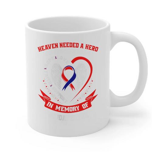 CHD Heart Disease Awareness Shirts In Memory Of Goddaughter Graphic Print Coffee Mug - Easessy