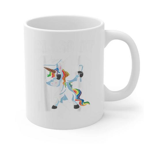 Class Of 2018 Graduation Dabbing Unicorn Graphic Print Coffee Mug - Best Gift Smart