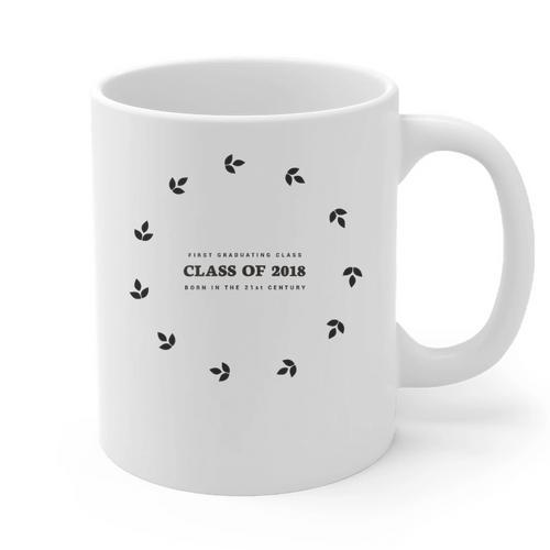 Class Of 2018 Graduation Shirt First Graduating Class Graphic Print Coffee Mug - Best Gift Smart