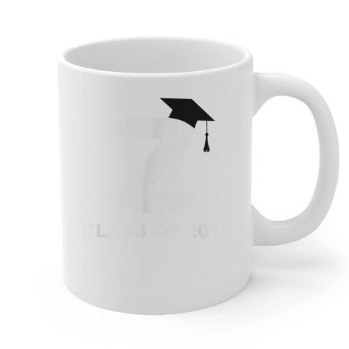 Class Of 2018 Last Name Letter Z Graduation Graphic Print Coffee Mug - Best Gift Smart