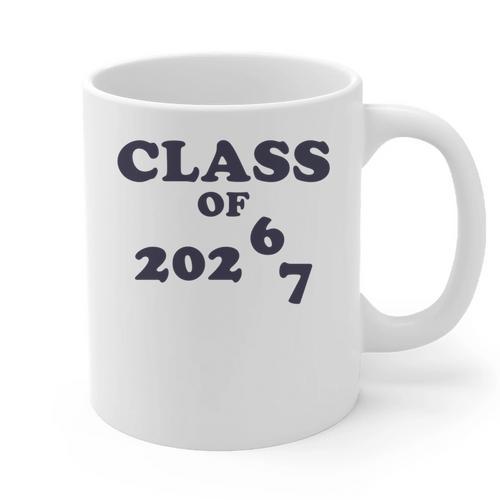 Class Of 2026 Graduation So Done Grade Middle High School Graphic Print Coffee Mug - Best Gift Smart