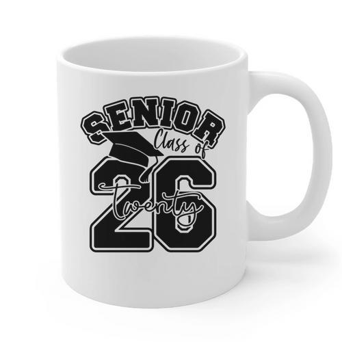 Class Of 2026 Senior 2026 Graduation Graphic Print Coffee Mug - Best Gift Smart