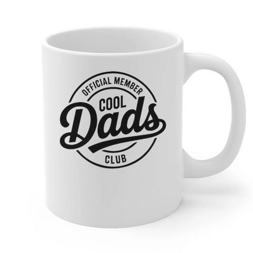 Cool Dads Club Father's Day From Daughter Son Best Dad Ever Graphic Print Coffee Mug - Father's Day Fun