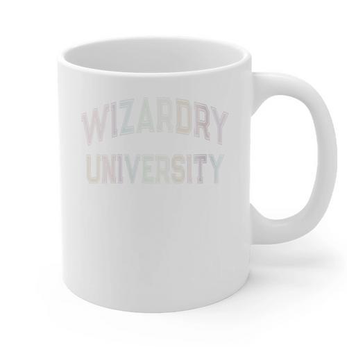 Crazy Antisocial WIZARDRY UNIVERSITY Introvert Don't Call Me Graphic Print Coffee Mug - Raresse