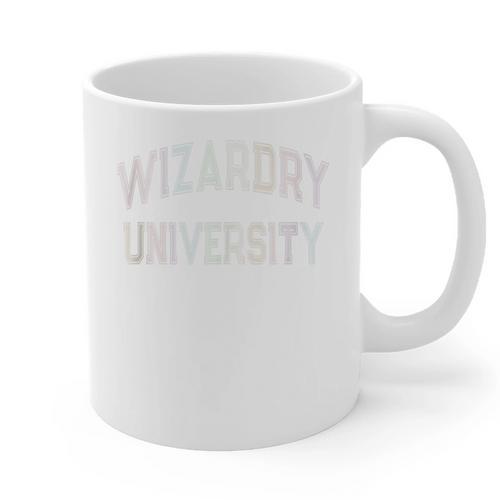 Crazy Antisocial WIZARDRY UNIVERSITY Introvert Don't Call Me Graphic Print Coffee Mug - Raresse