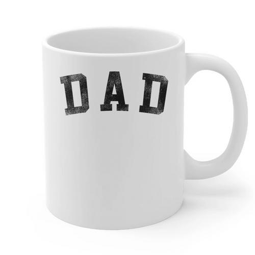 Dad Classic Bold Font Birthday Dad Graphic Print Coffee Mug - Father's Day Fun
