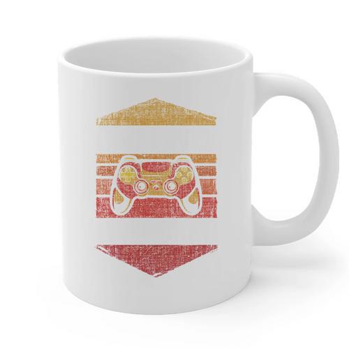 Dad Level Unlocked Gaming Gamer Father Video Games Graphic Print Coffee Mug - Father's Day Fun