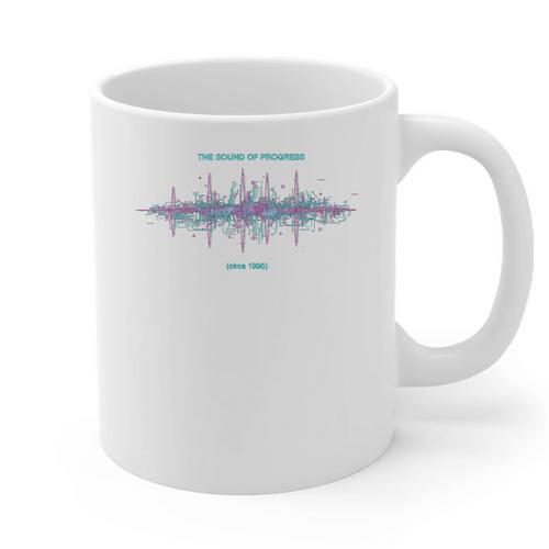 DIAL UP Modem Sound Of Progress 1996 Gen X Tech Nostalgia Premium Tri-Blend Graphic Print Coffee Mug - Figerry