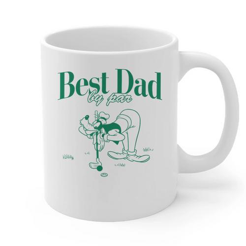 Disney Mickey & Friends Father's Day Best Dad Goofy Big Logo Graphic Print Coffee Mug - Father's Day Fun