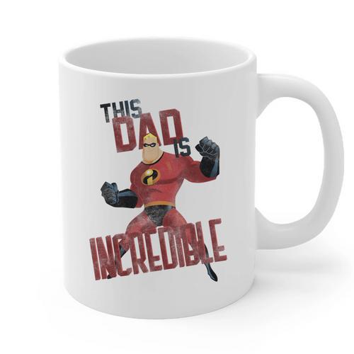 Disney Pixar The Incredibles Father's Day Incredible Dad Graphic Print Coffee Mug - Father's Day Fun