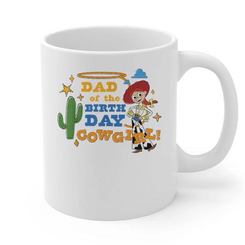 Disney And Pixar's Toy Story Dad Of The Birthday Cowgirl Graphic Print Coffee Mug - Father's Day Fun