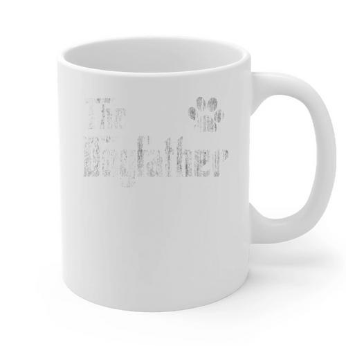 The Dogfather For Dog Dad For Men Graphic Print Coffee Mug - Father's Day Fun
