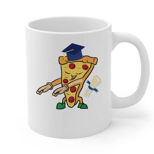 Flossing Pizza Dairy OIT For Dairy OIT Graduation Graphic Print Coffee Mug - Best Gift Smart