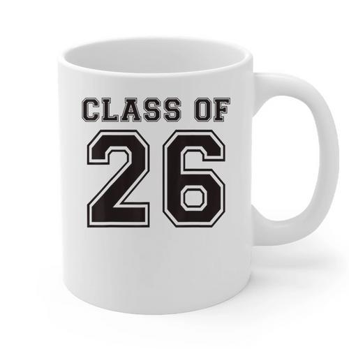Freshman Class Of 2026 High School Senior Graduation Graphic Print Coffee Mug - Best Gift Smart