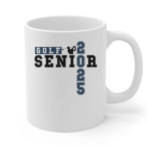 Golf Senior Night Golf Senior 2025 Graduation 63 Graphic Print Coffee Mug - Best Gift Smart