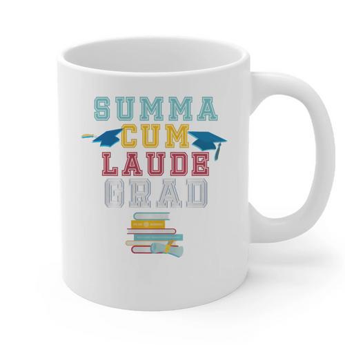 Graduation Summa Cum Laude College Honors Graphic Print Coffee Mug - Best Gift Smart