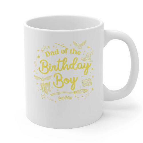 Harry Potter Dad Of The Birthday Boy Magical Things Logo Graphic Print Coffee Mug - Father's Day Fun