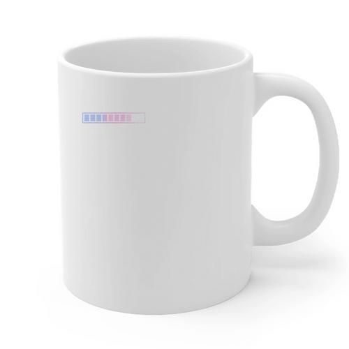 Hold On Let Me Overthink This Loading Anxiety Introvert Fun Graphic Print Coffee Mug - Raresse