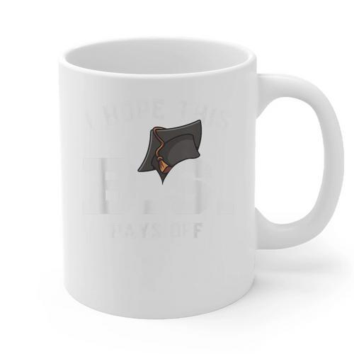 I Hope This BS Pays Off Graduation Bachelors Degree Graphic Print Coffee Mug - Best Gift Smart