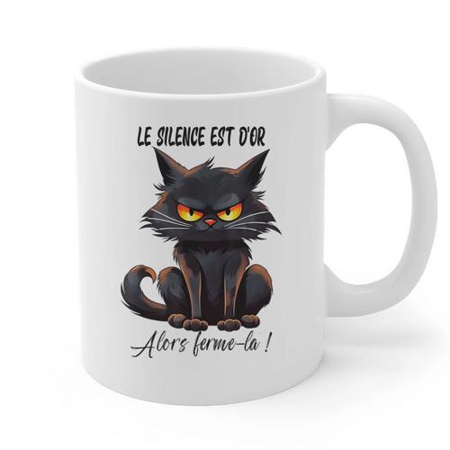 Humor Provocateur Sarcasm Closes The Silence Introvert Chat Graphic Print Coffee Mug - Raresse