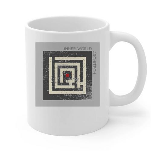 Inner World Architect Premium INTJ Tshirt Introvert Graphic Print Coffee Mug - Raresse