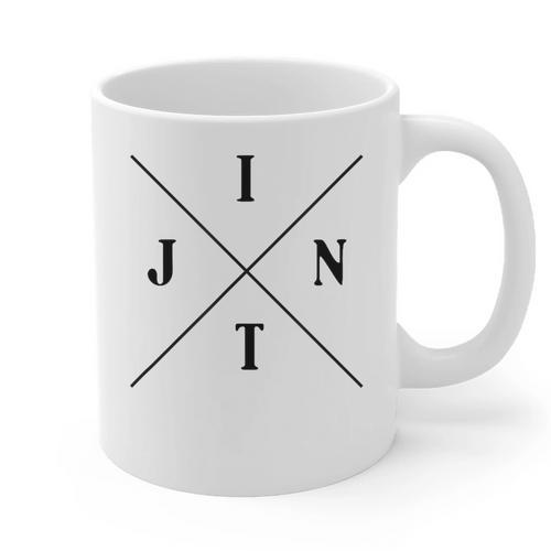 INTJ Architect Personality Type Introvert Psychology Graphic Print Coffee Mug - Raresse