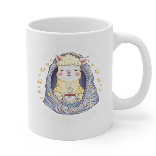 It's A Beautiful Day To Leave Me Alone Introvert Graphic Print Coffee Mug - Raresse