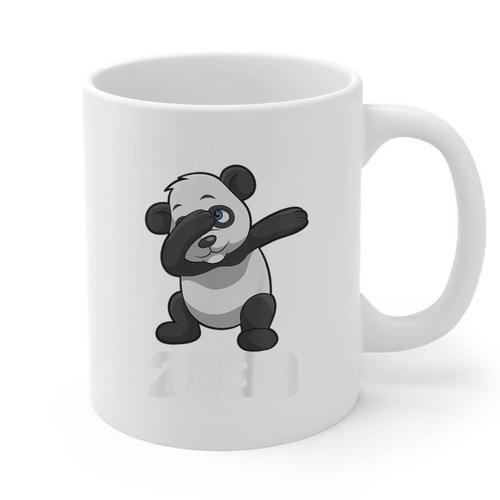 Kids Class Of 2030 Shirt Graduation Dabbing Panda Shirt Graphic Print Coffee Mug - Best Gift Smart