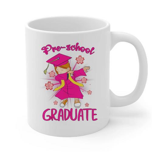 Kids Preschool Graduate 2018 Graduation Pre-K Graphic Print Coffee Mug - Best Gift Smart