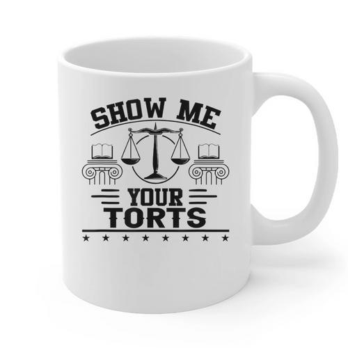 Law School Graduation Bar Exam Graphic Print Coffee Mug - Best Gift Smart