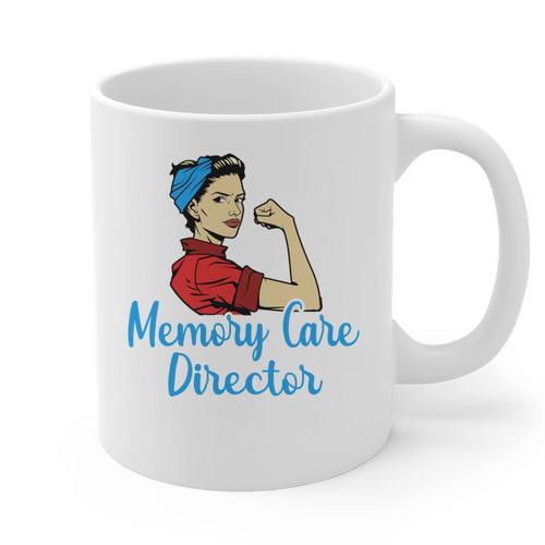 Memory Care Director Not For The Weak Nurse Worker Graphic Print Coffee Mug - Easessy