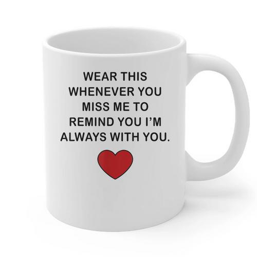 Memory Endearment Love Quote Graphic Print Coffee Mug - Easessy