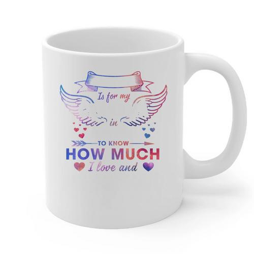 Memory Grandma All I Want Is For My Grandma In Heaven Graphic Print Coffee Mug - Easessy