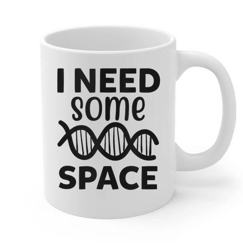 I Need Some Space Introvert Astronaut Science Graphic Print Coffee Mug - Raresse