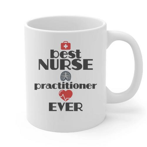 Nurse Practitioner Graduation FNP MSN Nurses Week Graphic Print Coffee Mug - Best Gift Smart